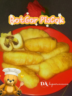 Foto resep Roti Goreng isi Pisang Coklat