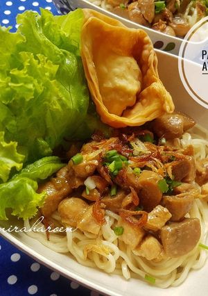 Foto resep Pangsit Mie Ayam Jamur
