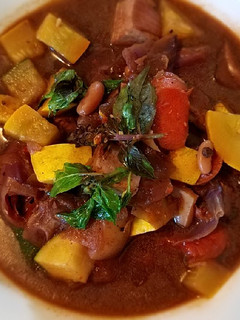 A picture of Duenjang Summer Veggies Soup *Instant Pot Max.