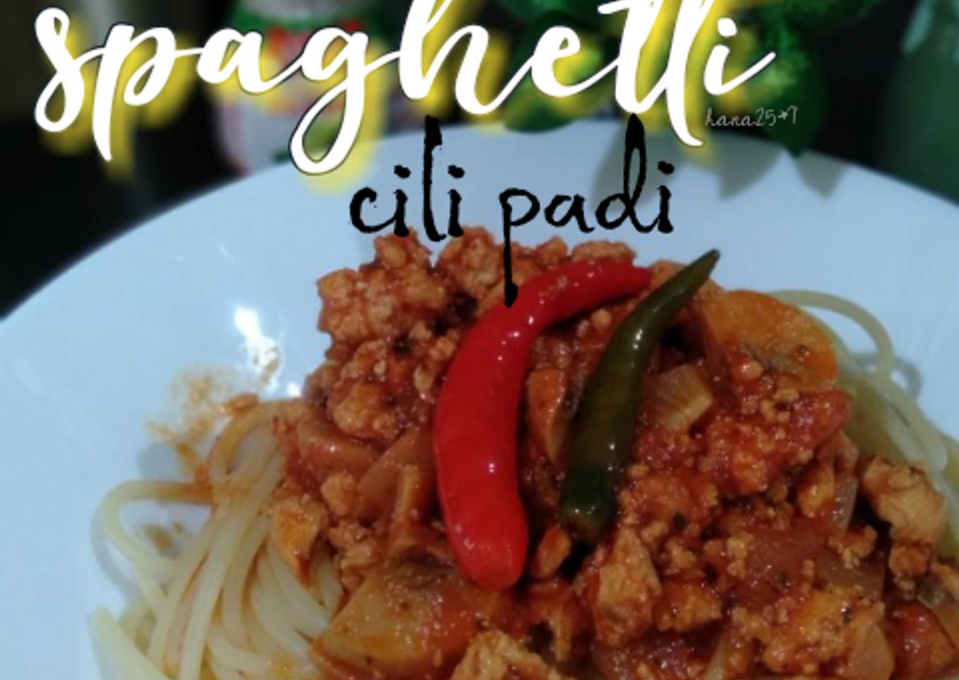 Spaghetti Chile Buddy