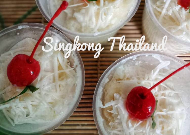 Resep Singkong Thailand yang bikin betah