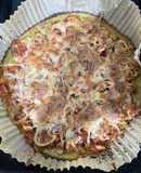 بيتزا كيتو🍕(سهلة التحضير)
