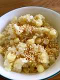 Quick Corn Sticky Rice for Breakfast
