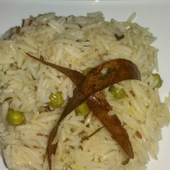 A picture of Jeera Rice.