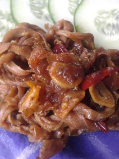 Foto resep Oseng usus bumbu kecap