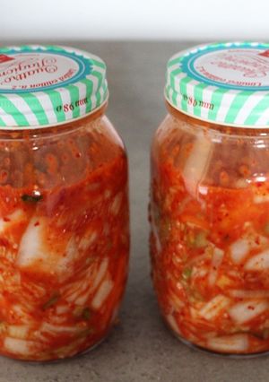 A picture of Kimchi (vegan).