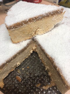 Foto principal de 156. Tarta de queso y coco con dulce de leche (sin horno) (postre)
