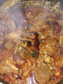 A picture of Ofada stew.