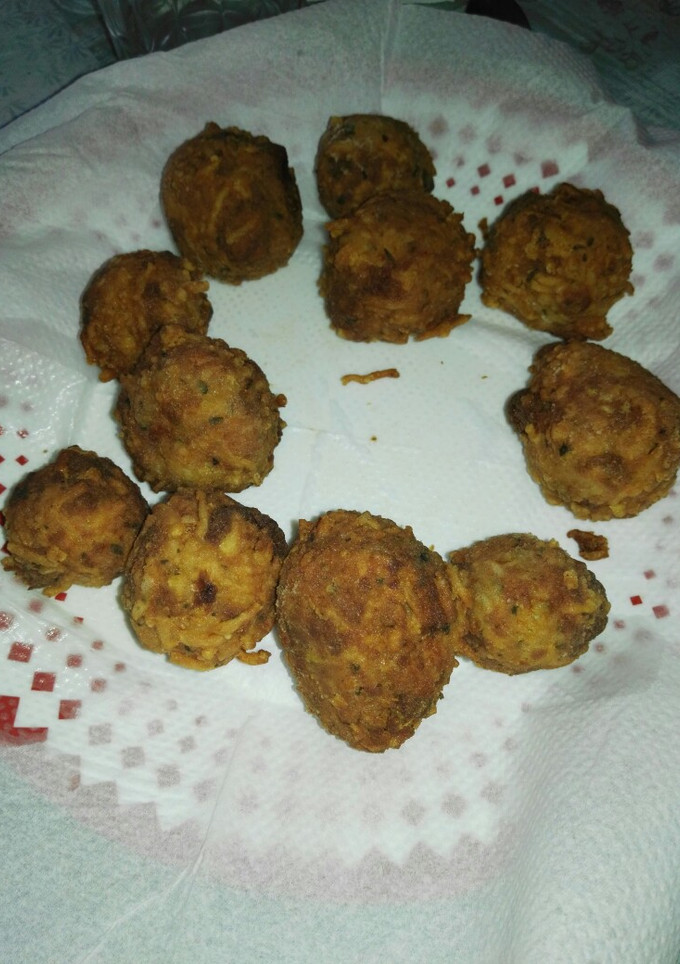 Una foto de Bolas de queso y pan