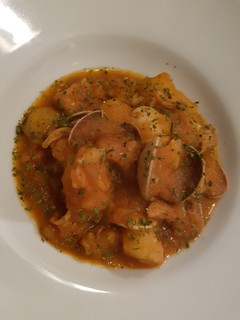 Una foto de Papas marineras