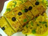 كيك شفلور (قرنبيط) بصوص دجاج