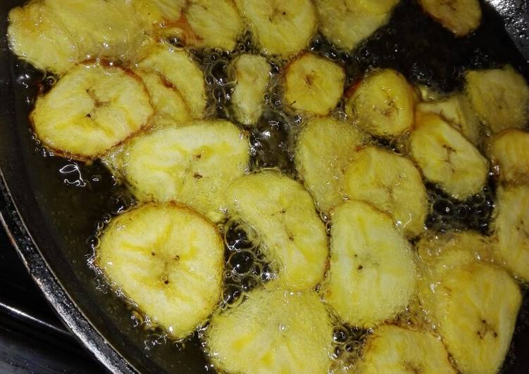 Simple Way to Prepare Super Quick Homemade Fried plantain