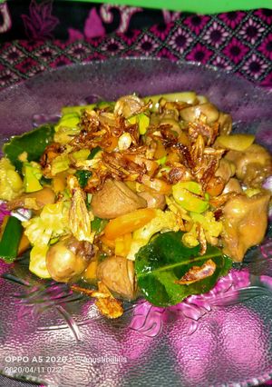 Foto resep Tumis jantung ati ampela pake pete