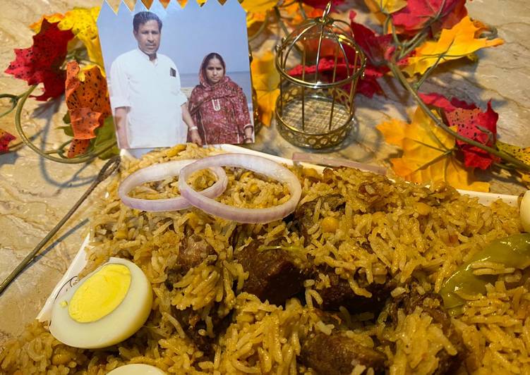 Step-by-Step Guide to Make Favorite Gosht chana daal pulao(khichda)