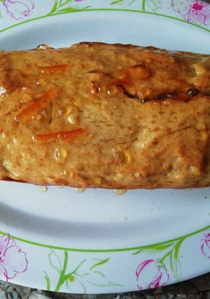 Una foto de Budín de canela