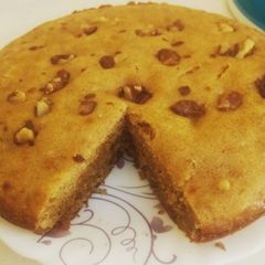 A picture of Banana walnut cake 🎂.