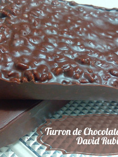 Una foto de Turrón de chocolate crujiente