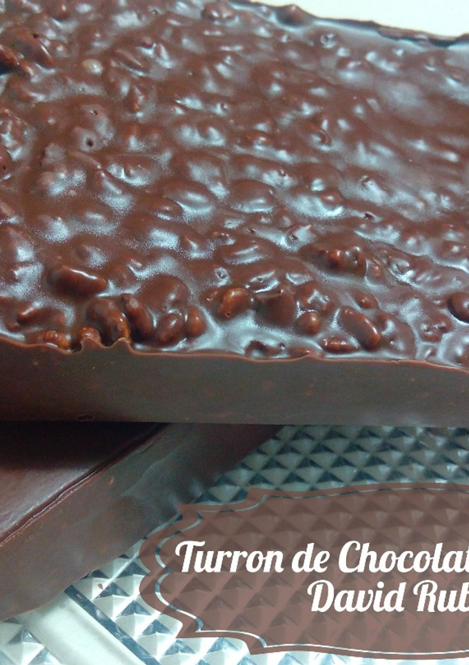 Una foto de Turrón de chocolate crujiente