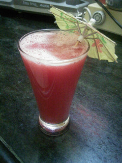 A picture of Watermelon smoothie.