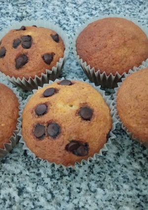 Una foto de Muffins de banana