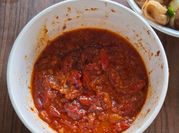 Gambar sambal cabe merah tomat