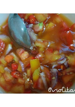 Foto resep Dabu Dabu Tomat ala Manado