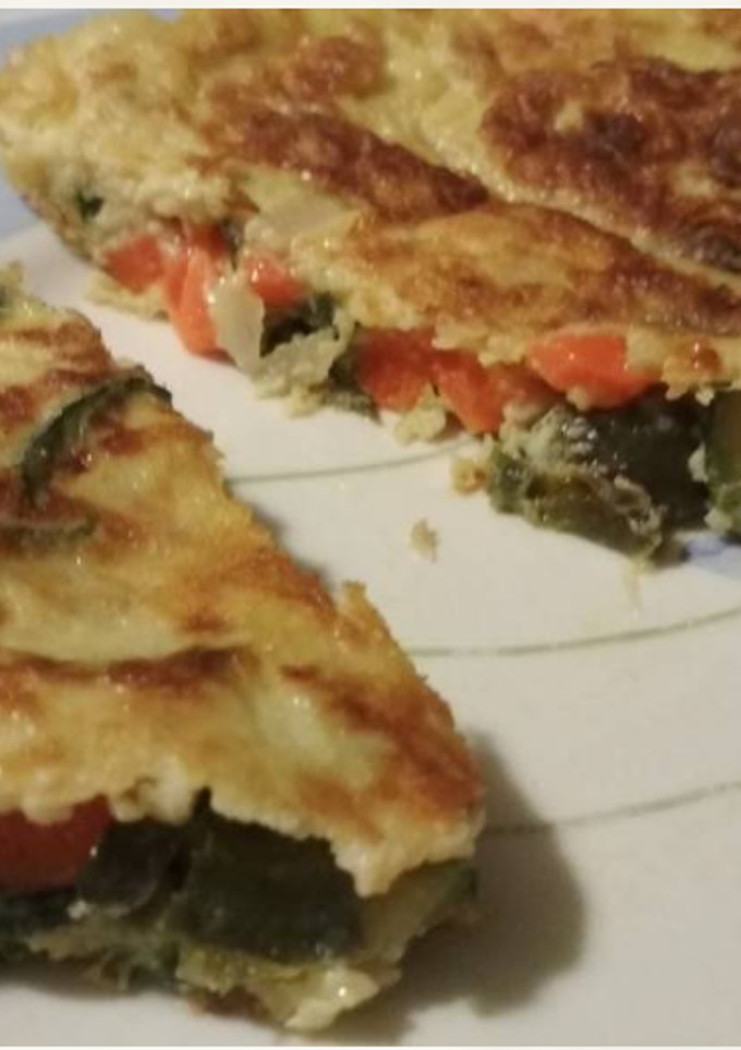 Una foto de Tortilla del campo