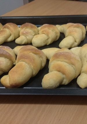 Vajas kifli recept fotója