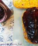 Mermelada de arándanos, sin azúcar en la Monsieur cuisine