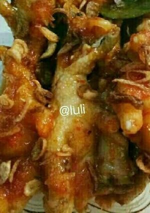 Foto resep Ceker pedas