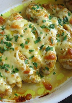 A picture of Baked Chicken Tenderloins.