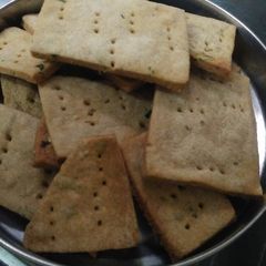 A picture of Wheat Flour Baked Mathri.