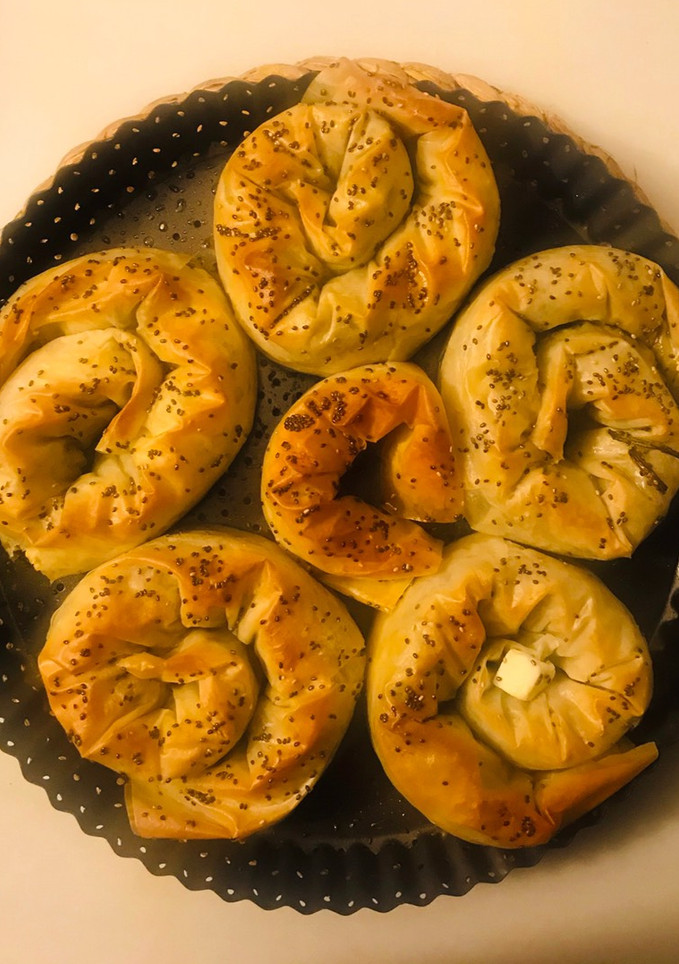 Una foto de Spanakopitas mini,al gusto del consumidor