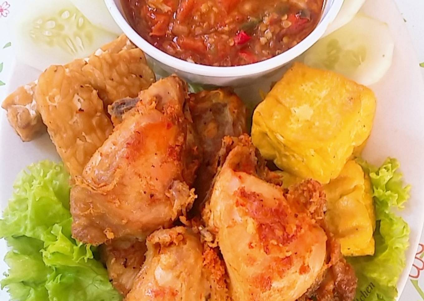 Ayam Goreng Bumbu Pedas