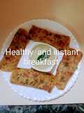 #healthy and instant breakfast