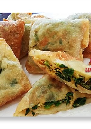Foto resep Martabak telur daun kelor