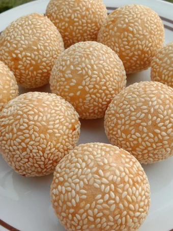 Langkah Gampang Membikin Resep Onde onde kopong yang Uenak Anti Ribet, Bisa Manjain Lidah