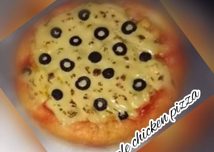 Recipe of Favorite Simple chicken pizza