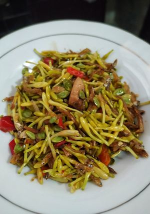 Foto resep Tumis Bunga Pepaya (Gak Pahit)