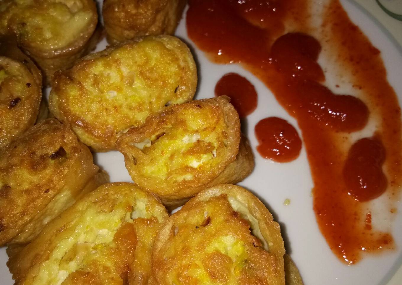 Eggroll tanpa daging
