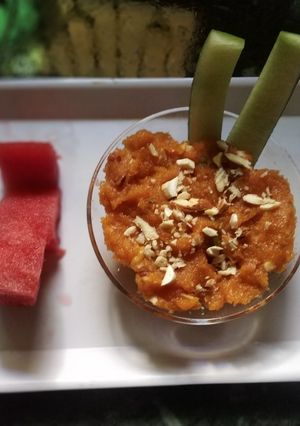 તરબૂચ નો હલવો (Watermelon Halwa Recipe In Gujarati) રેસીપી મુખ્ય ફોટો