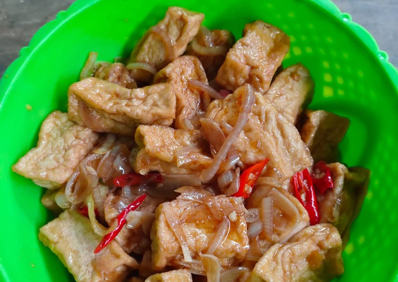 11. Tahu Teriyaki