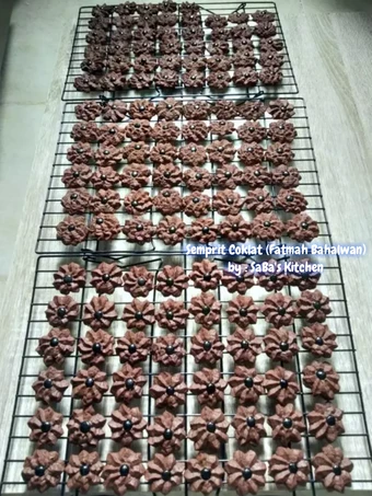Langkah Gampang Membuat Resep Semprit Coklat (Fatmah Bahalwan) yang Bikin Ngiler Anti Ribet, Mantap