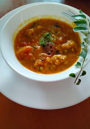 A picture of Kamal kakdi ki Dal.