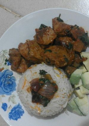 A picture of Carrot rice.