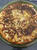 Tortilla de pan duro y atún