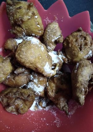 Una foto de Buñuelos de Manzana
