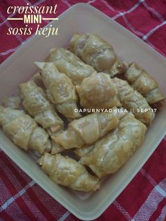Foto resep Croissant mini sosis keju