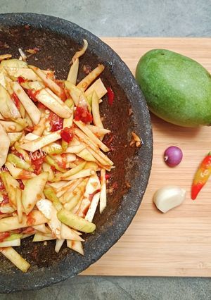 Foto resep Sambal Mangga Muda 7 Bumbu