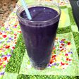 Batido de moras y plátano